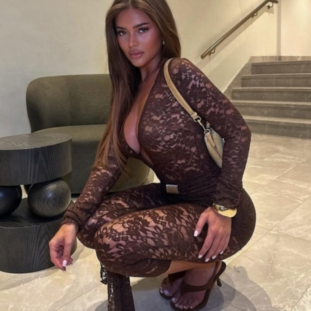 Murci Capri Lace Jumpsuit